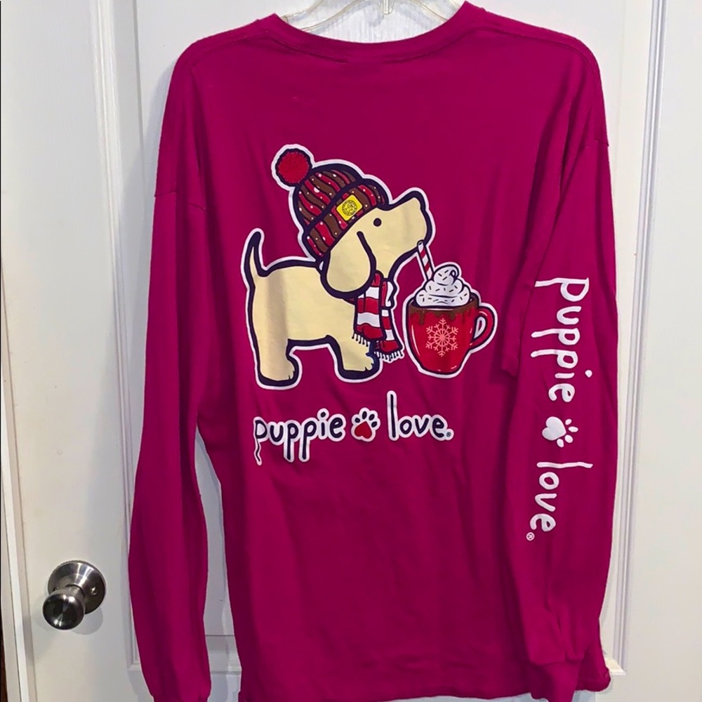 Like New Puppie Love Long Sleeve Shirt